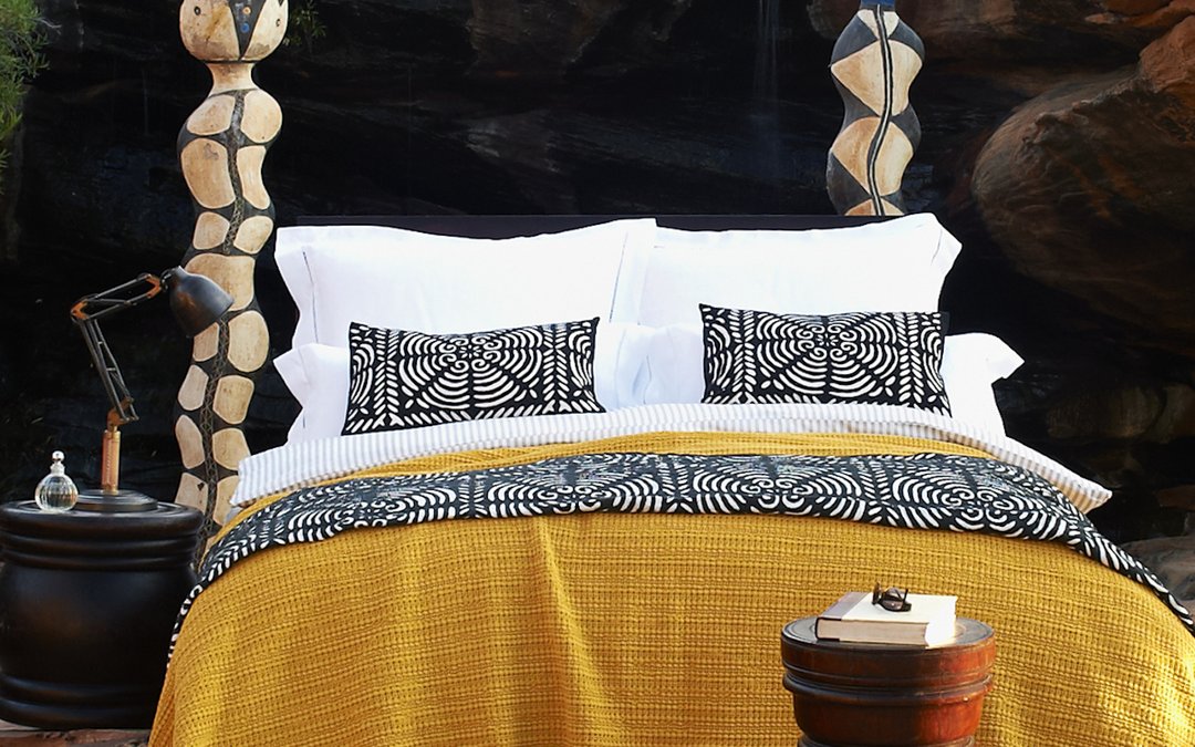 The Saffron Color on Interior Design